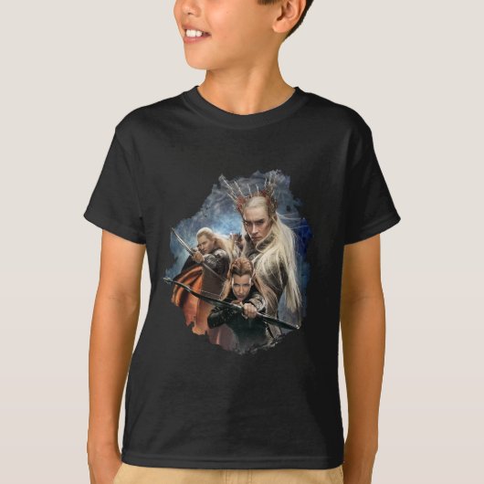 LEGOLAS GREENLEAF™, TAURIEL™ und Thranduil T-Shirt (Vorderseite)