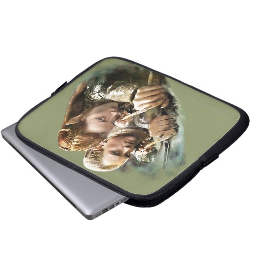 LEGOLAS GREENLEAF™ und TAURIEL™ Graphic Laptopschutzhülle (Vorne Knopf)