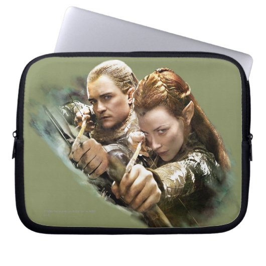 LEGOLAS GREENLEAF™ und TAURIEL™ Graphic Laptopschutzhülle (Vorderseite)