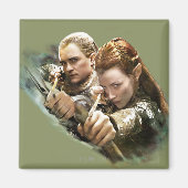 LEGOLAS GREENLEAF™ und TAURIEL™ Graphic Magnet (Vorne)