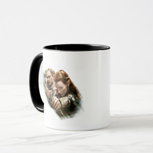 LEGOLAS GREENLEAF™ und TAURIEL™ Graphic Tasse (Vorderseite Links)
