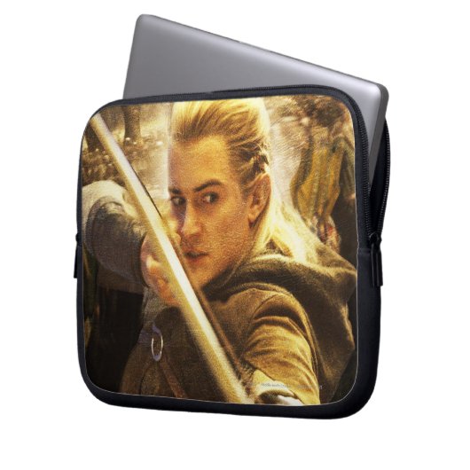 LEGOLAS GREENLEAF™ Zeichne seinen Bogen Laptopschutzhülle (Vorderseite Links)