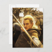 LEGOLAS GREENLEAF™ Zeichne seinen Bogen Postkarte (Vorne/Hinten)