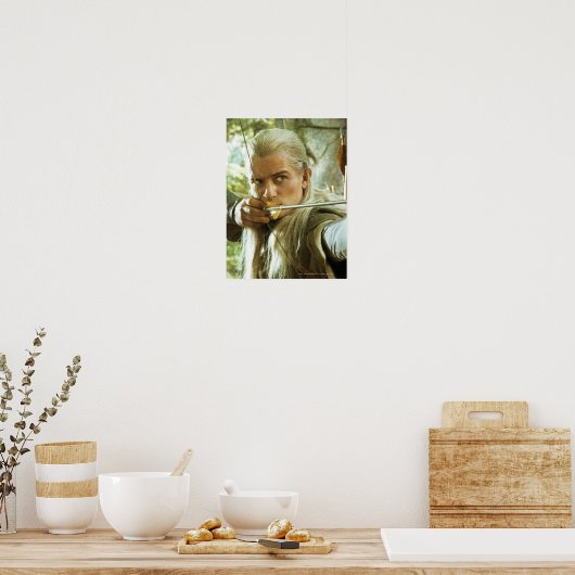 LEGOLAS GREENLEAF™ Zeichnend Bow 2 Poster (Küche)