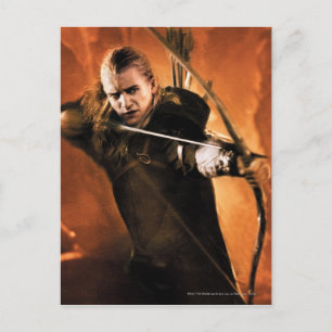 LEGOLAS GREENLEAF™ Zeichnend Bow 3 Postkarte
