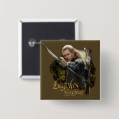LEGOLAS GREENLEAF™ Zeichnend Bow Graphic Button (Vorne & Hinten)