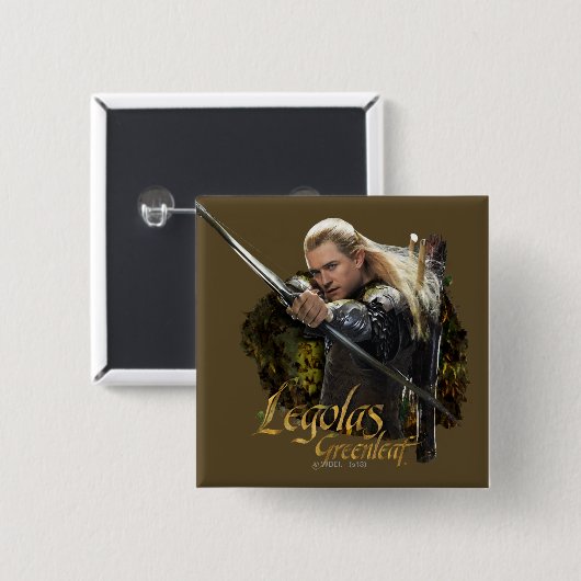 LEGOLAS GREENLEAF™ Zeichnend Bow Graphic Button (Vorne & Hinten)