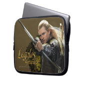 LEGOLAS GREENLEAF™ Zeichnend Bow Graphic Laptopschutzhülle (Vorderseite Links)