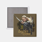 LEGOLAS GREENLEAF™ Zeichnend Bow Graphic Magnet (Vorderseite/Rückseite)