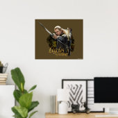 LEGOLAS GREENLEAF™ Zeichnend Bow Graphic Poster (Heimbüro)