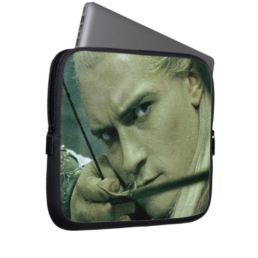 LEGOLAS GREENLEAF™ Zeichnend Bow Laptopschutzhülle (Vorne Rechts)