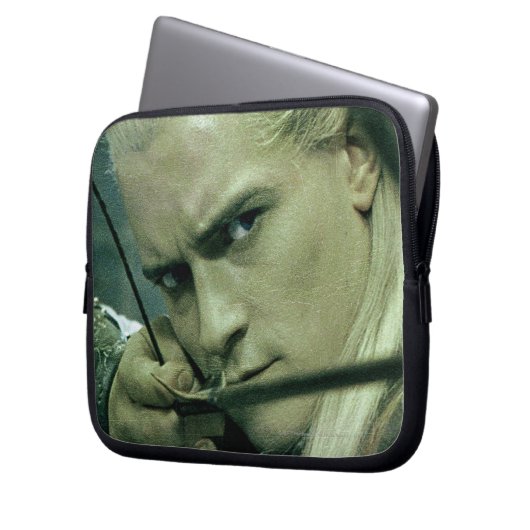 LEGOLAS GREENLEAF™ Zeichnend Bow Laptopschutzhülle (Vorderseite Links)