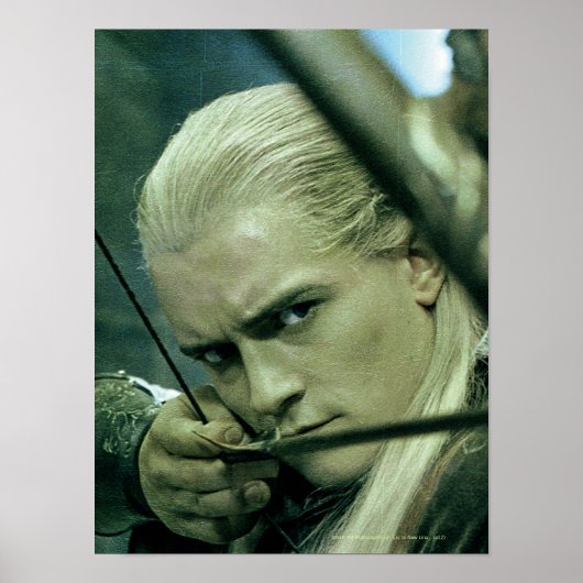 LEGOLAS GREENLEAF™ Zeichnend Bow Poster (Vorne)