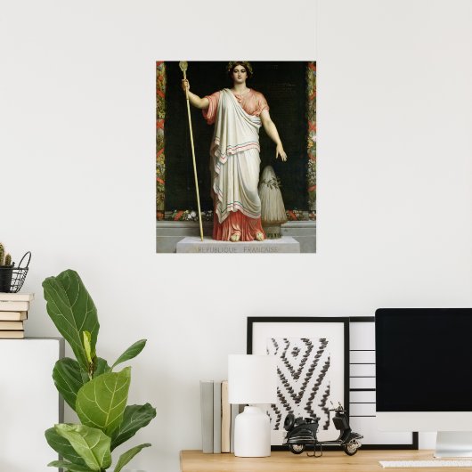 Legorie der Republik, 1848 Poster (Heimbüro)