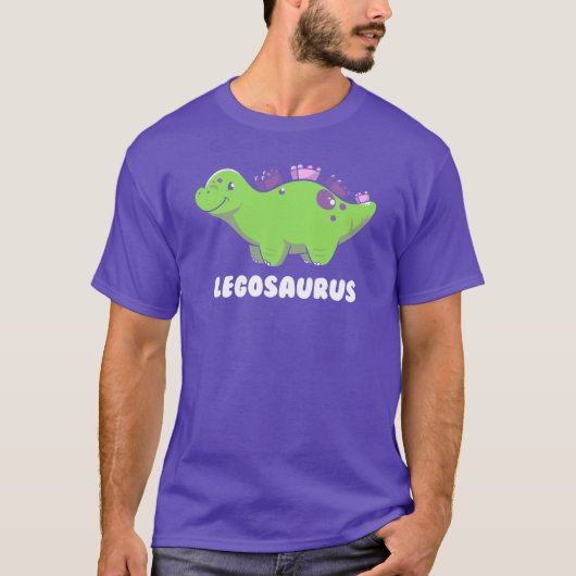Legosaurus Dinosaur family girl T-Shirt (Vorderseite)