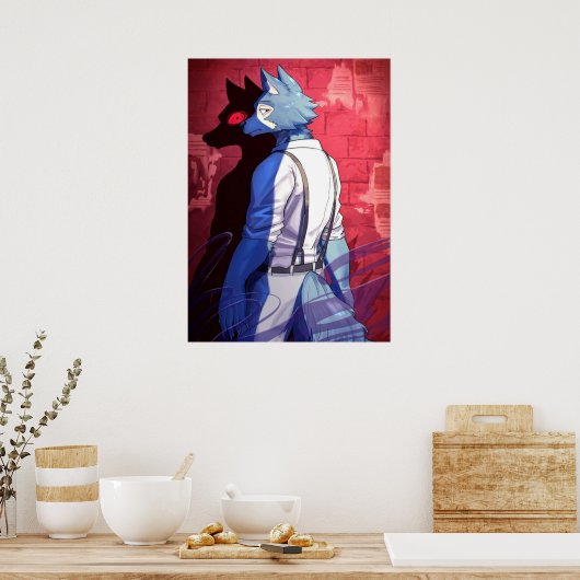 Legoshi beastars poster (Küche)