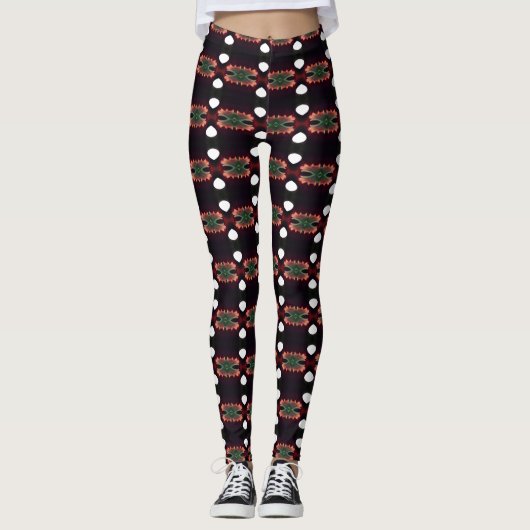 Legs Alive: Einzigartig Gemusterte Leggings Galore (Vorderseite)