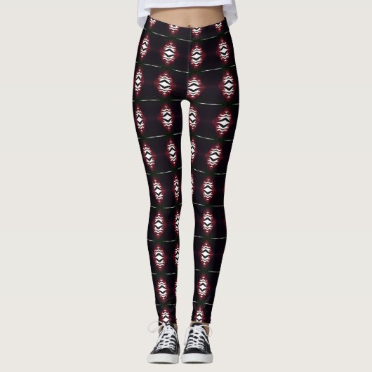 Legs Alive: Einzigartig Gemusterte Leggings Galore (Vorderseite)