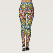 Legs Alive: Einzigartig Gemusterte Leggings Galore (Rückseite)