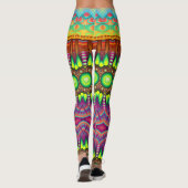 Legs Alive: Einzigartig Gemusterte Leggings Galore (Rückseite)
