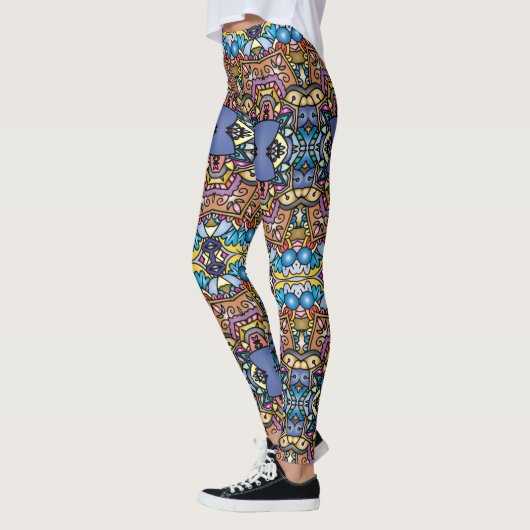 Legs Alive: Einzigartig Gemusterte Leggings Galore (Links)