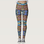Legs Alive: Einzigartig Gemusterte Leggings Galore (Vorderseite)