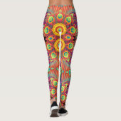 Legs Alive: Einzigartig Gemusterte Leggings Galore (Rückseite)