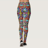 Legs Alive: Einzigartig Gemusterte Leggings Galore (Rückseite)