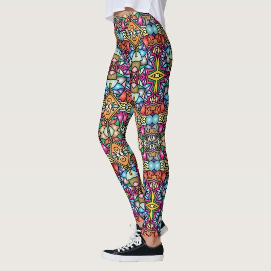 Legs Alive: Einzigartig Gemusterte Leggings Galore (Links)