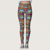 Legs Alive: Einzigartig Gemusterte Leggings Galore (Vorderseite)