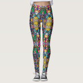 Legs Alive: Einzigartig Gemusterte Leggings Galore (Vorderseite)