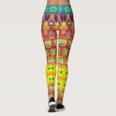 Legs Alive: Einzigartig Gemusterte Leggings Galore (Rückseite)