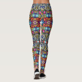 Legs Alive: Einzigartig Gemusterte Leggings Galore (Rückseite)