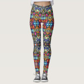 Legs Alive: Einzigartig Gemusterte Leggings Galore (Vorderseite)