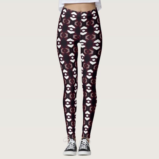 Legs Alive: Einzigartig Gemusterte Leggings Galore (Vorderseite)