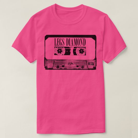 Legs Diamond Kassettenband T-Shirt (Design vorne)