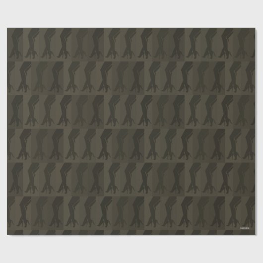 Legs Mod Pattern Geschenk Wrap HAMbyWG Geschenkpapier (Flach)