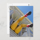 Legs Postkarte (Vorne/Hinten)