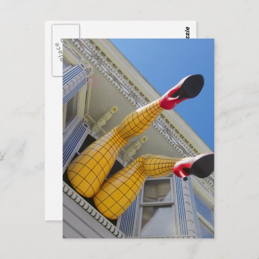 Legs Postkarte (Vorne/Hinten)