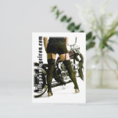 Legs und Iron Postkarte (Stehend Vorderseite)