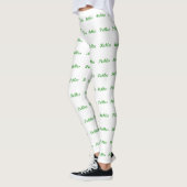 "Legt" Leggings in Essig ein (Links)