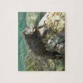 Leguan auf den Felsen in St. Thomas Puzzle (Vertikal)