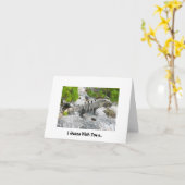 Leguan-Geburtstags-Karte Karte (Gelbe Blume)