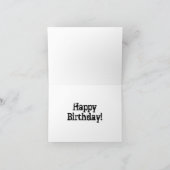 Leguan-Geburtstags-Karte Karte (Innenseite)