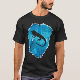 Leguan in einem Eisblock für die Ewigkeit T-Shirt