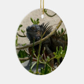 Leguan Keramikornament (Rechts)
