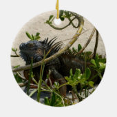 Leguan Keramikornament (Hinten)