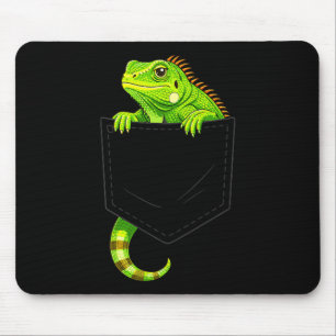Leguan-Kostüm Reptil Eidechse Halloween Männer Kin Mousepad