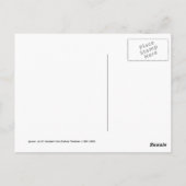 Leguan Postkarte (Rückseite)