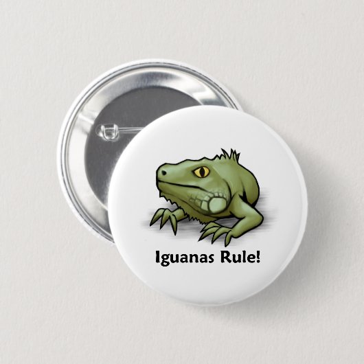 Leguan-Regel! Button (Vorne & Hinten)